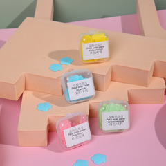 Single-use soap sheets portable soap paper antibacterial for students and children, carry-on mini petal hand washing sheets
