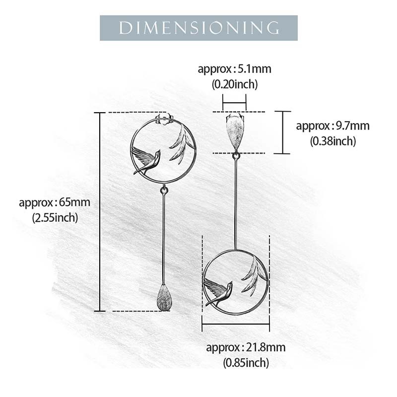 1 Pair Quantity Holiday, Daily Occasion 1 Pair 925 Sterling Silver Water Droplets Drop Earrings