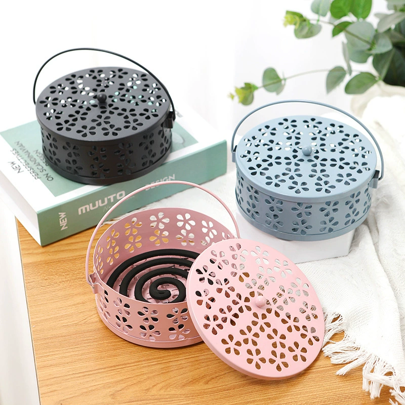 ♡Креативная противомоскитная коробка толстая противомоскитная коробка с крышкой огнестойкая бытовая противомоскитная спираль наружная противомоскитная палочка