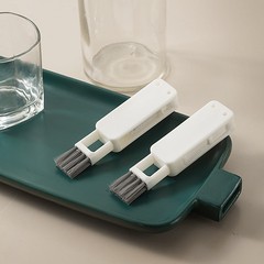 Cup brush, cup cover gap cleaning brush, water cup artifact, thermos cup, three-in-one multi-function cleaning bottle cover brush