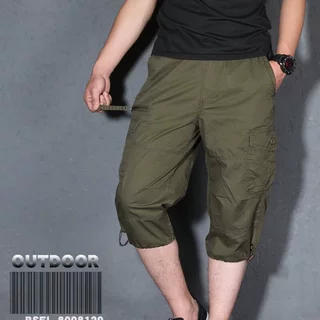 跨境2026夏季男士耐磨六分裤百搭帅气美式速干多口袋工装裤现货