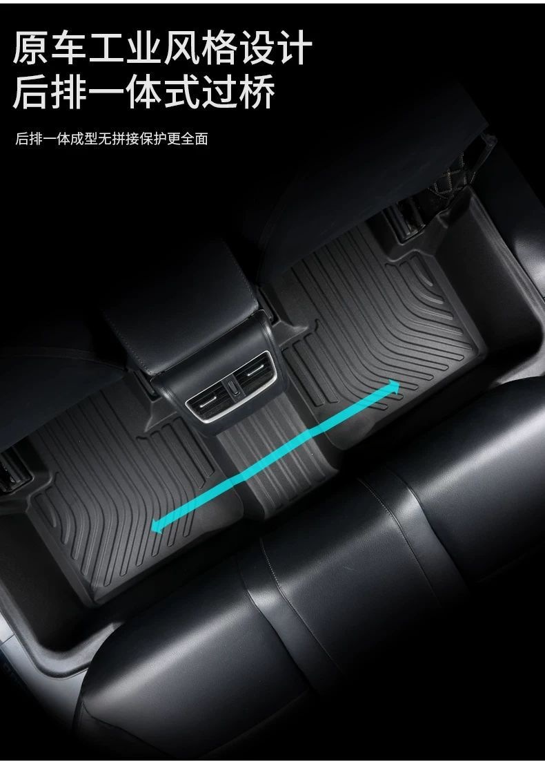 Specifically designed for the new Tank 700, 2026 model Hi4-Z new energy vehicle interior modification parts, TPE car floor mats