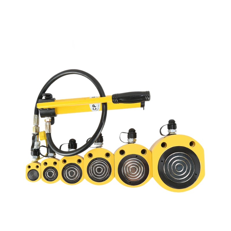 FPY-10T ultrafino Jack vertical cilindro de separación eléctrica de elevación hidráulica Jack carrera 11mm