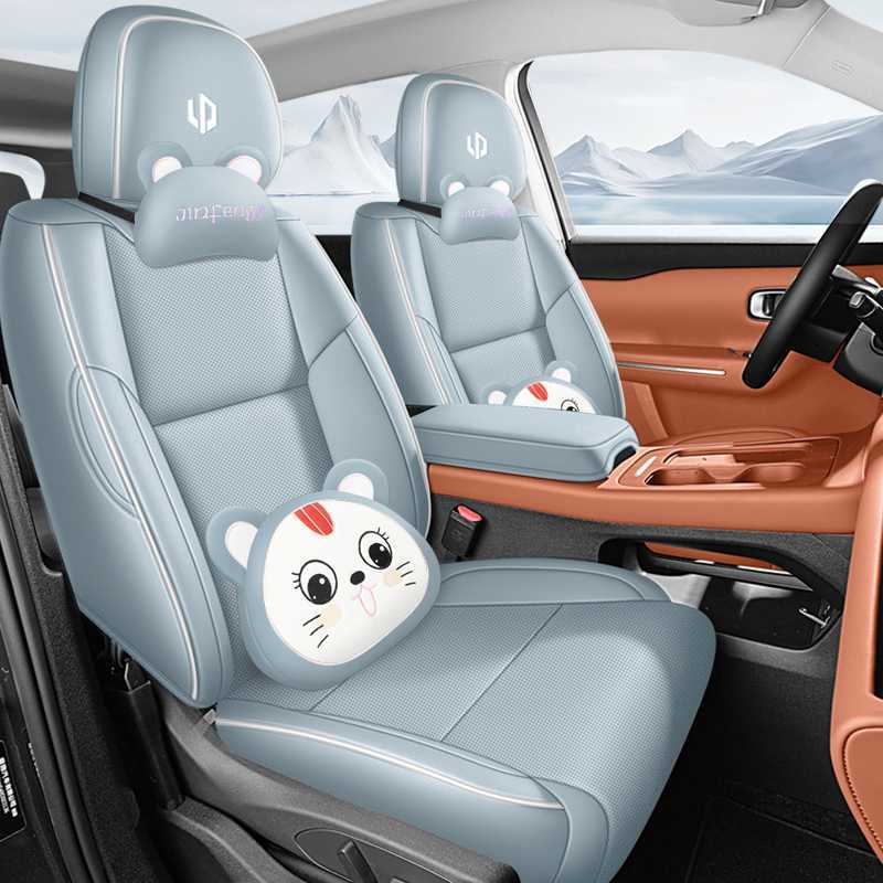 Modelə uyğun (Original) oturacaq örtükləri — Universal Seat Cover Full - blue