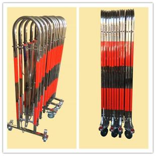 Stainless Steel Telescopic Fence Retractable Door Power Construction Kindergarten Safety Guardrail Outdoor