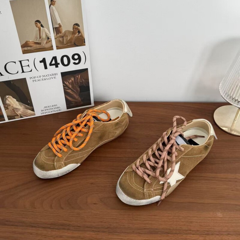 Original Box New Ggdb Retro Five-Pointed Star Distressed Dirty Shoes for Women Korean Casual Moral Training Shoes Versatile Couple Sneakers Original Box New Ggdb Retro Five-Pointed Star Distressed Dirty Shoes for Women Korean Casual Moral Training Shoes Versatile Couple Sneakers