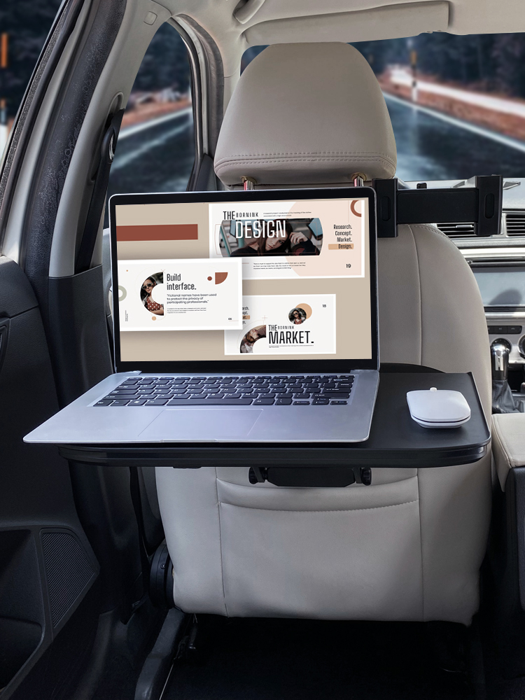 Car Small Table, Car Rear Dining Table, Foldable Car Rear Seat Homework Computer Table