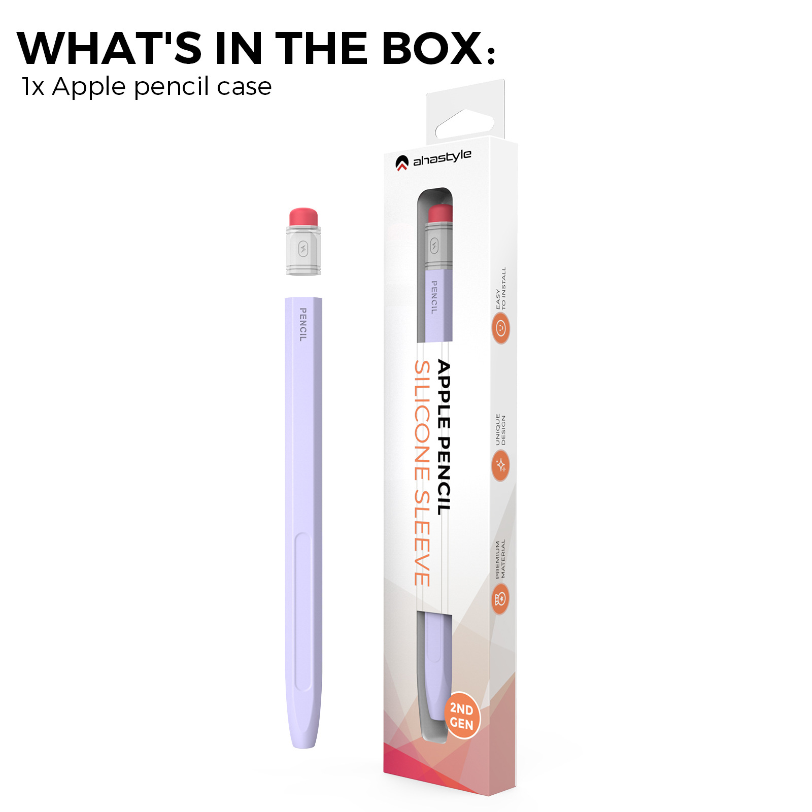 Funda protectora de silicona para bolígrafo Apple Apple Pencil pro y funda antideslizante para lápiz retro de segunda generación