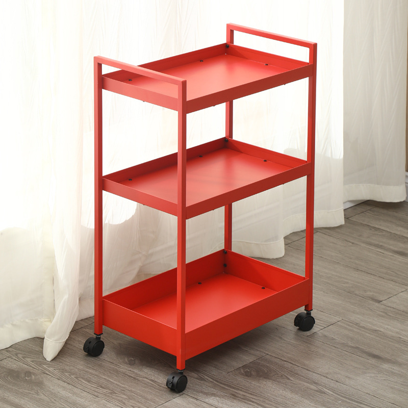 rack de almacenamiento de fábrica de fuente tipo pequeño carro móvil rack de metal
