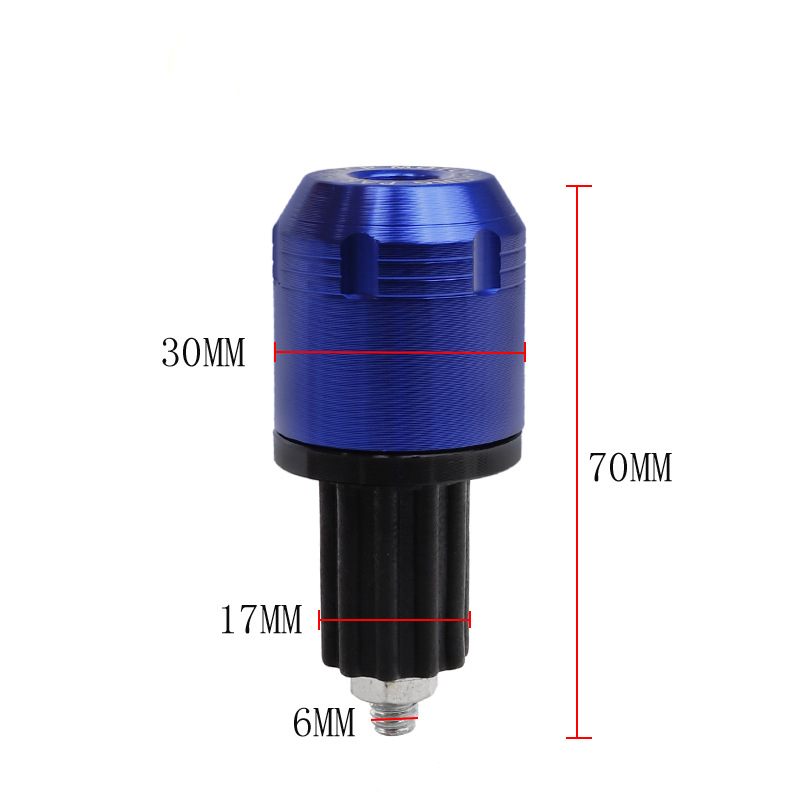 Motorcycle Off-Road Vehicle Modification Accessories Cnc Handlebar Protection Plug Electric Handlebar Cover Balance Plug Handlebar Armrest