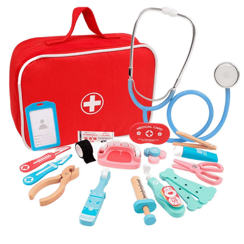 Детский набор семейной медсестры, одежда для игры, стетоскоп