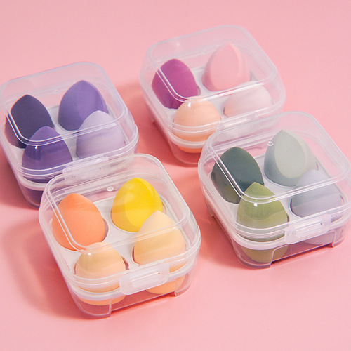 Manufacturer supplies makeup egg, gourd puff, water drop puff, makeup egg, makeup egg air cushion sponge puff