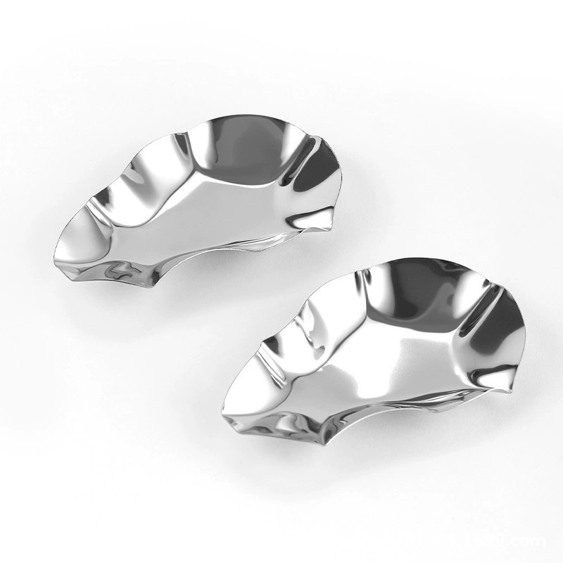 Нержавеющая сталь Устрицы Творческое ресторанное блюдо для закусок Творческое барбекю Устричные раковины Блюдо с уксусом