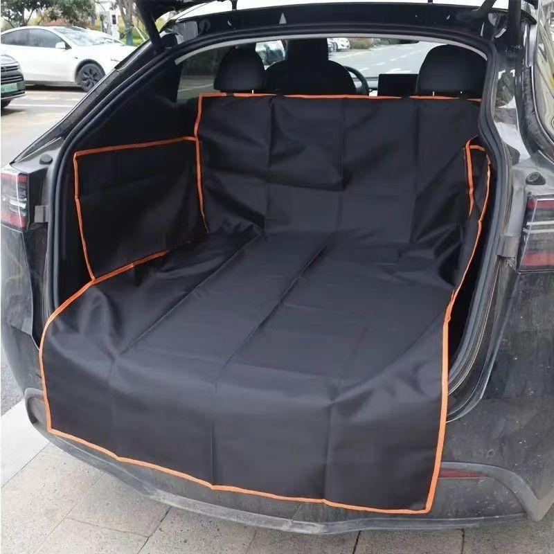 Car Back Seat Suv Business Vehicle Trunk Seat Cushion Waterproof and Stain-Resistant Mat Easy to Clean Pet Mat Universal Type