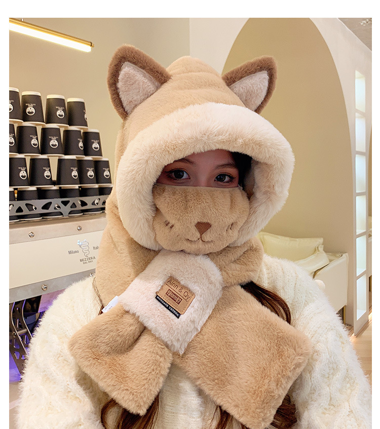 Plush Hat and Scarf Set - Image 12