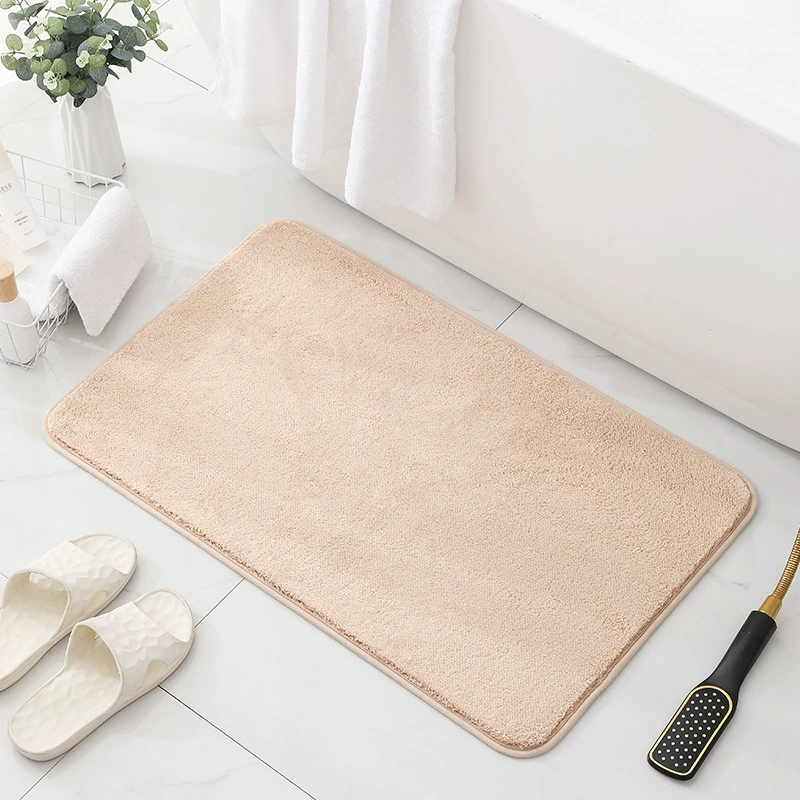 Нескользящий коврик из искусственного меха, коврик для дома, повышенная толщина, впитывающий влагу