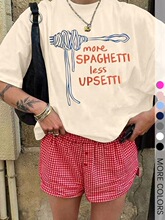 S 73431 Casual Fashion Round Neck Short Sleeve T-Shirt Ůʿ