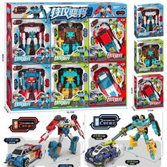 兒童變形機甲兒童零售小賣部專供貨源男孩金剛地攤益智玩具