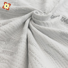 绗缝空气层面料床垫材料抗静电阻燃席梦思床垫面料枕头面料源头工