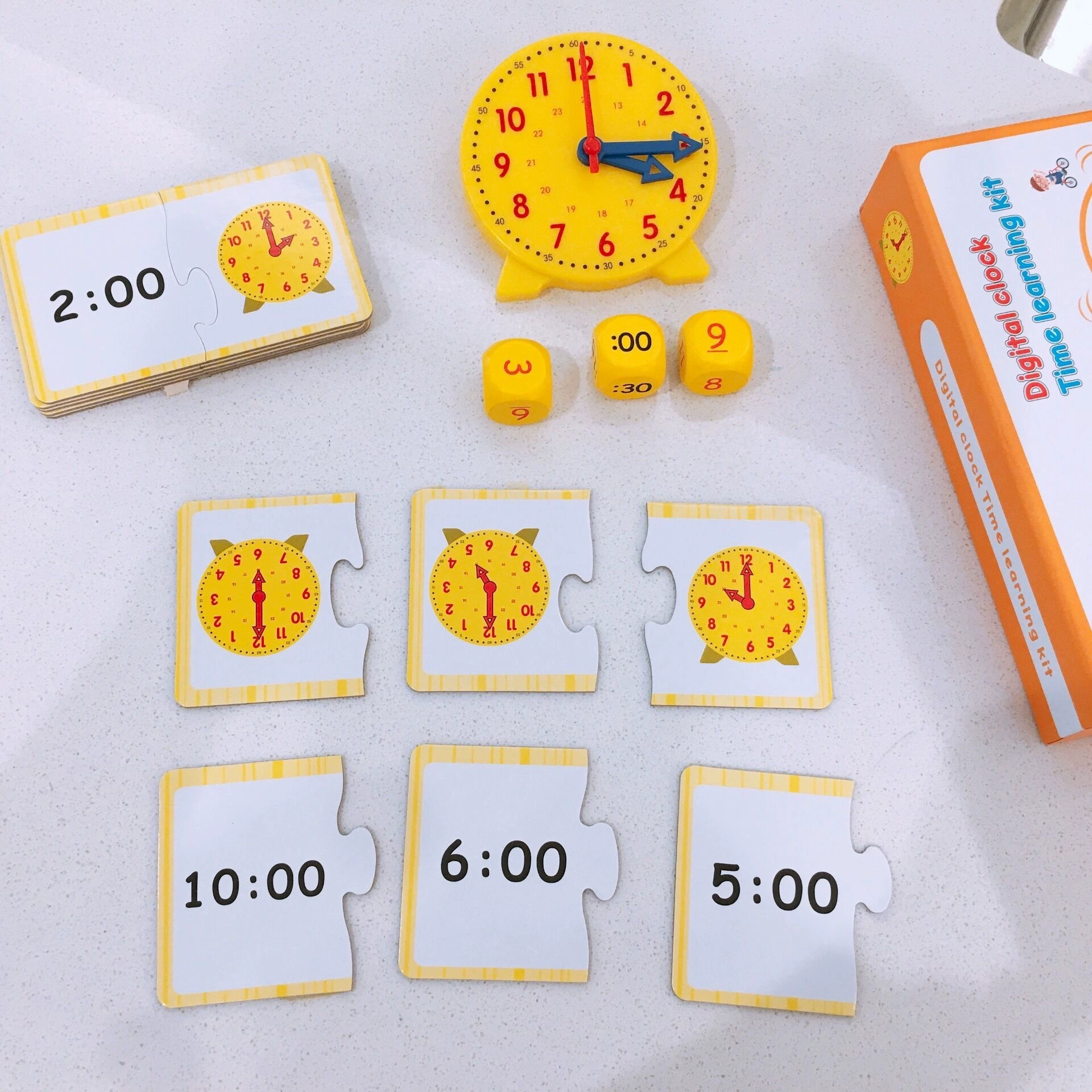 Children's watch, toy, cognitive teaching aids for kindergarten, teaching learning maths for students