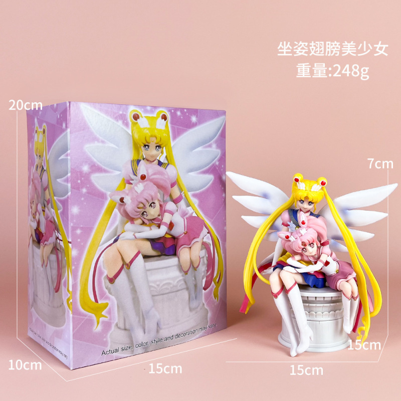 初音未来手办动漫水冰月美少女蕾姆花嫁穹妹二次元公仔模型摆件批|undefined