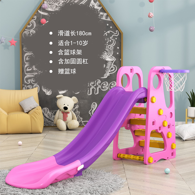 Juguetes de plástico engrosados para niños de 3 a 10 años pequeño hogar parque de atracciones interior hogar bebé bebé tobogán