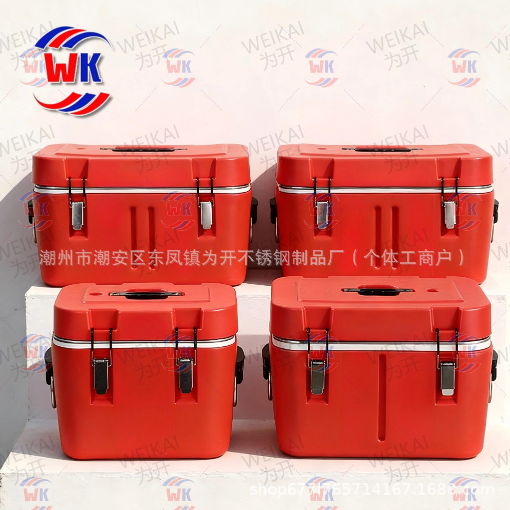 Caja de acero inoxidable extraíble Caja térmica fría de gran capacidad Food warmer instaled Bucket