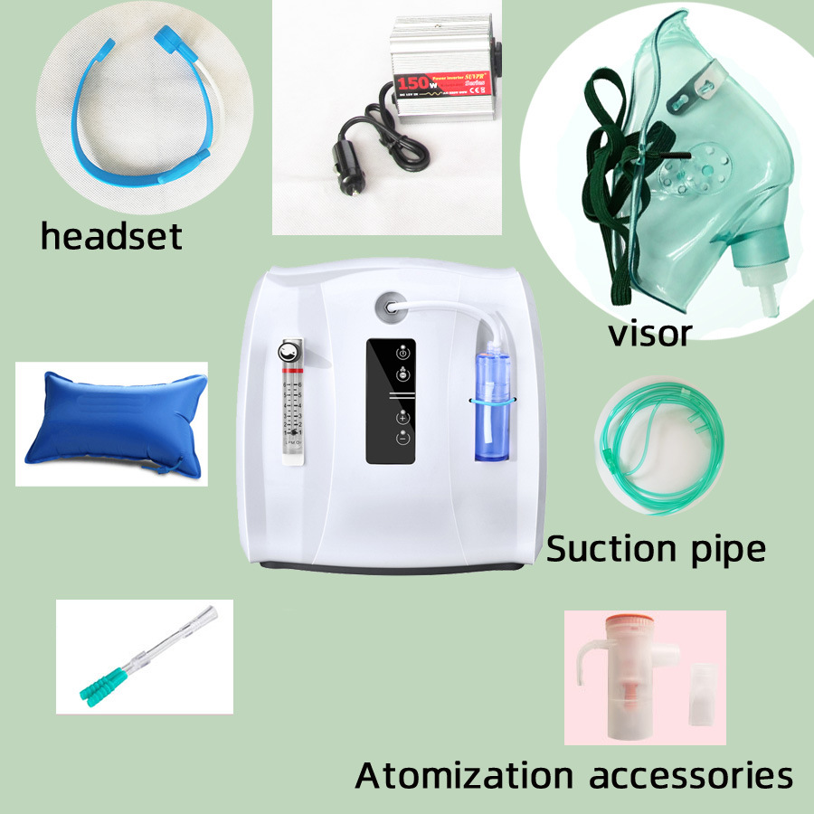 Oxygen pump outdoor oxygen pump oxygen generator oxygen machine oxygen flushing device travel flushing oxygen bar car air purifier