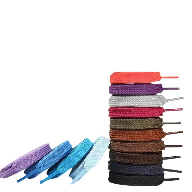 1 см двухслойный утолщенный плоский полый цветной полиэфирный шнурк с AJ кроссовки холст кроссовки кроссовки ремень для одежды