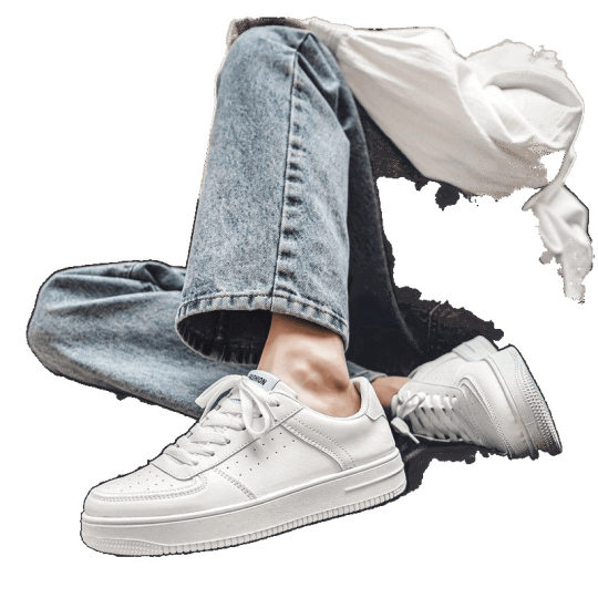 Men's Shoes White Shoes Men's 2025 Spring and Summer Breathable New Men's Casual Versatile White Shoes Men's Sports Sneakers
