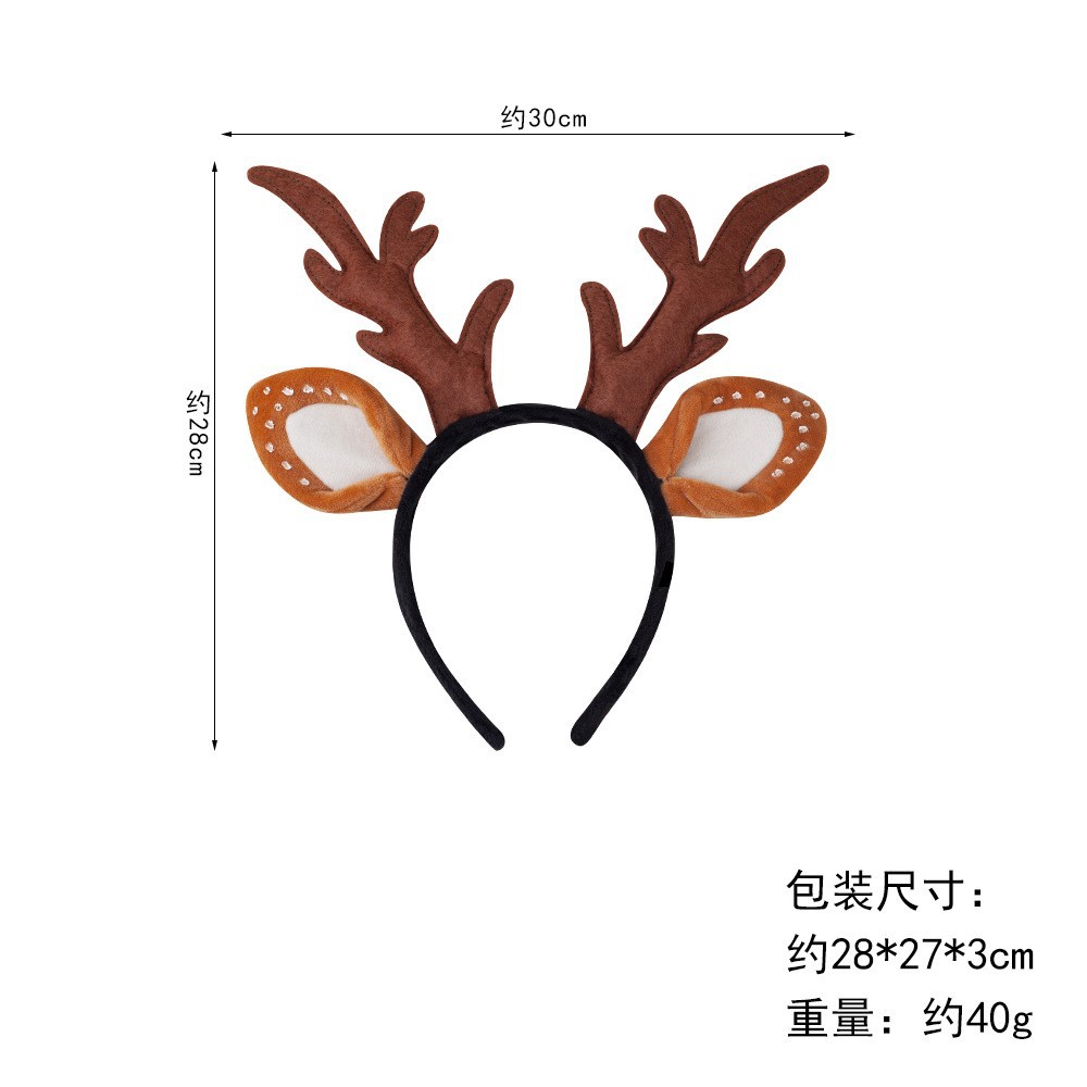 Navidad cornete diadema ciervos pettiskirt niños lindo alces diadema Tutu falda traje fábrica al por mayor