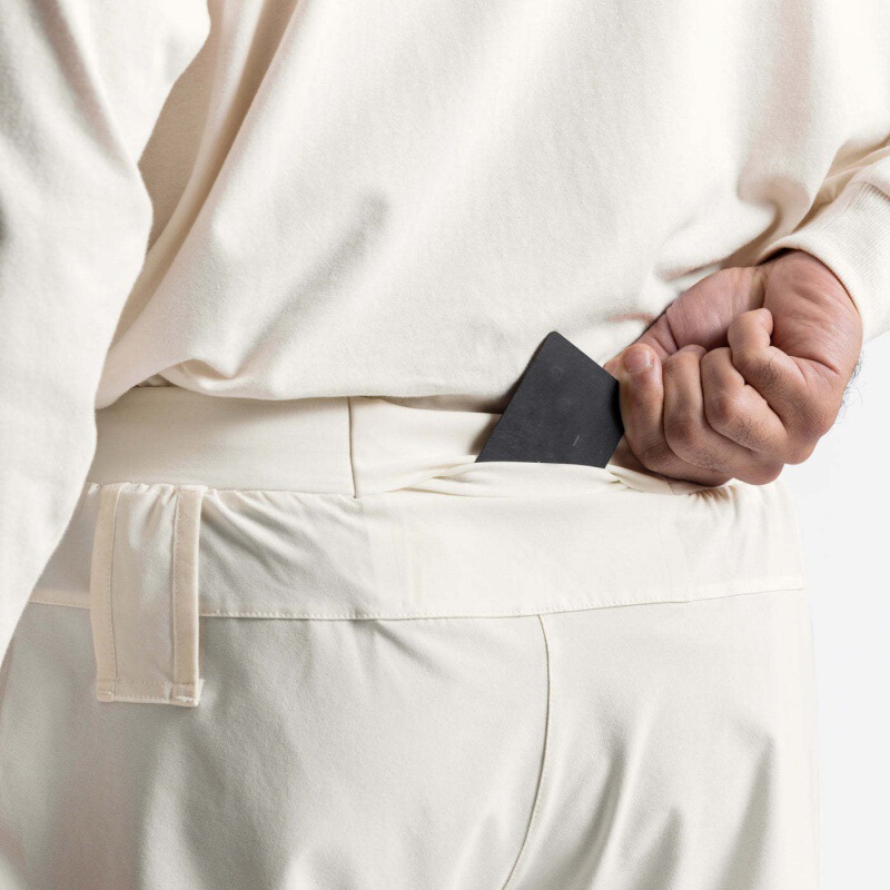 Summer New Sports Shorts Men's American-style Double-layer Shorts Gym Bodybuilding Breathable Mesh Stretch Training Pants