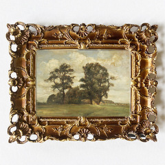 家居復古歐式法式樹脂壁掛擺台裝飾擺件掛牆畫框照片框組合相框