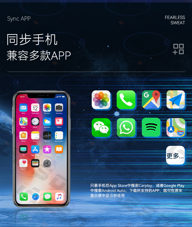 Hot-Selling 2-in-1 Android Auto Apple Wireless Carplay Box Smart Car-Machine Connectivity Carplay Box