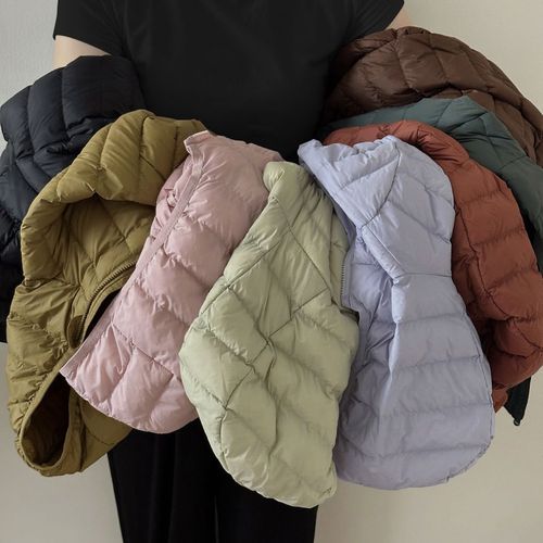  New Children's Lightweight Down Jacket New National Standard 90 White Duck Down Casual Hooded Children's Clothing Down Jacket Wholesale