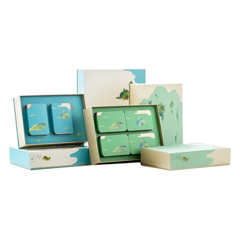 Оптовые подарочные коробки-раскладушки от производителя, упаковочные коробки с откидной крышкой, подарочные коробки для косметики, бумажные коробки для чая, изготовление подарочных коробок на заказ