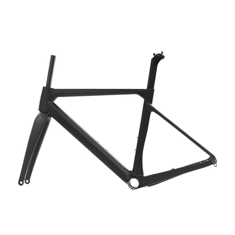 Hudud700C Carbon Fiber Road Bike Frame C700 Ultra-Light Dongguan Carbon Fiber Frame Wholesale Supports Factory Inspection