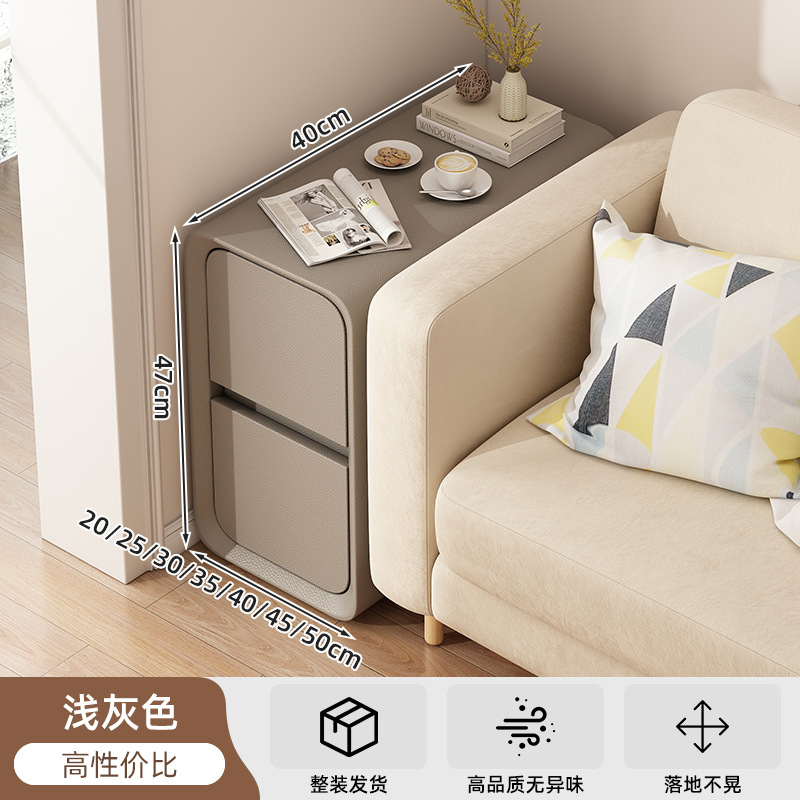 Mesa de cabezal de cama dormitorio armario de almacenamiento armario de almacenamiento tipo pequeño nuevo armario de exhibición librería doméstica estante de almacenamiento multifuncional