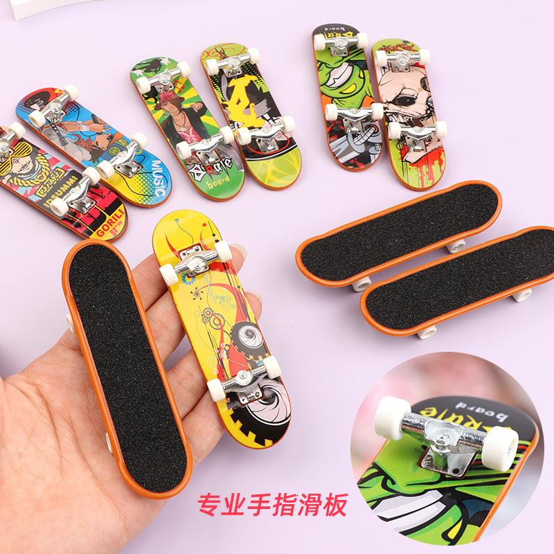 Amazon Finger Skateboard Puzzle Stress Relief Alloy Plastic Cross-Border Creative Mini Skateboard Desktop Toy Gift Amazon Finger Skateboard Puzzle Stress Relief Alloy Plastic Cross-Border Creative Mini Skateboard Desktop Toy Gift