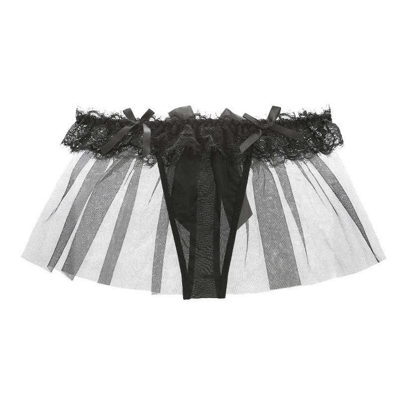 Fei Mu lencería sexy bikini sexy encaje T pantalón tanga traje de combinación para adultos cabello de una pieza