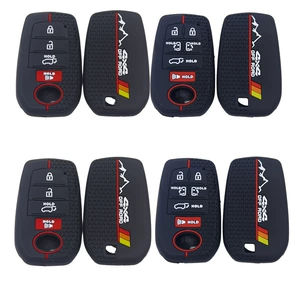 Honeycomb Pattern Suitable for Toyota Land Cruiser, Sequoia, Sienna, Tacoma 46-Key Silicone Key Protective Cover