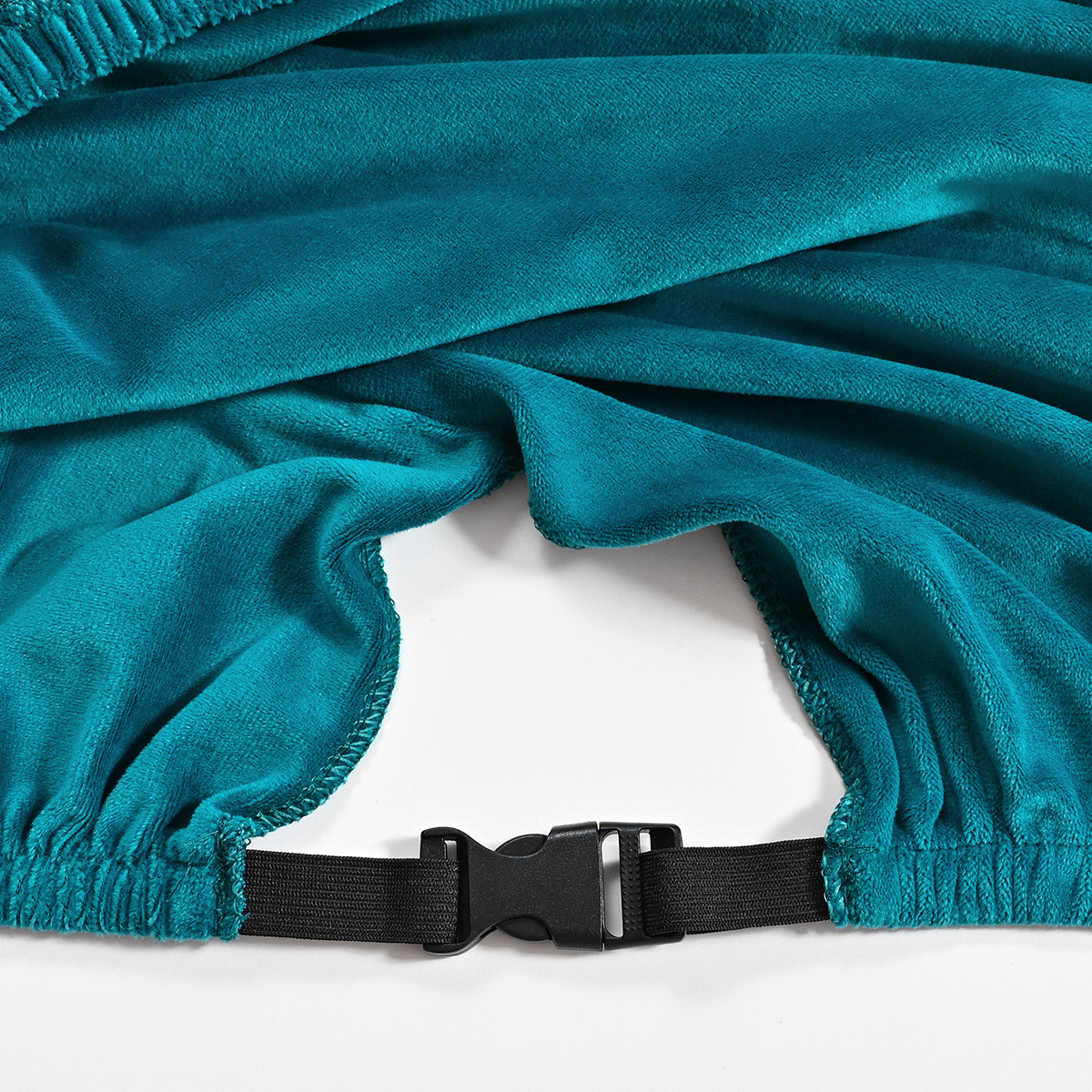 Funda para silla de juegos de terciopelo de zorro plateado elástico de color sólido transfronterizo, antiarañazos para gatos, a prueba de polvo, Internet café, juego de ordenador, funda para silla de deportes electrónicos