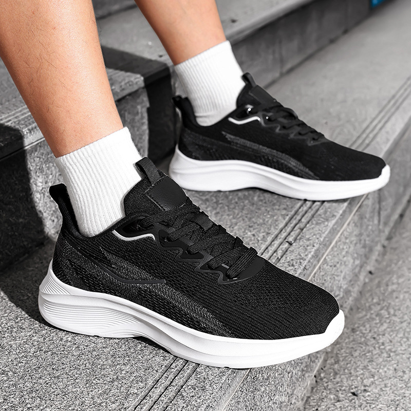 Extra Large Size 50 Summer Sneakers Men's Breathable Fly-woven Mesh Casual Running Shoes_vogvips.com