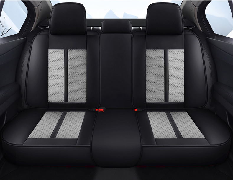 Cross-Border Amazon Car Seat Cushion Nappa Leather All-Season Wear-Resistant Car Seat Cover Comfortable and Breathable Car Seat Cushion