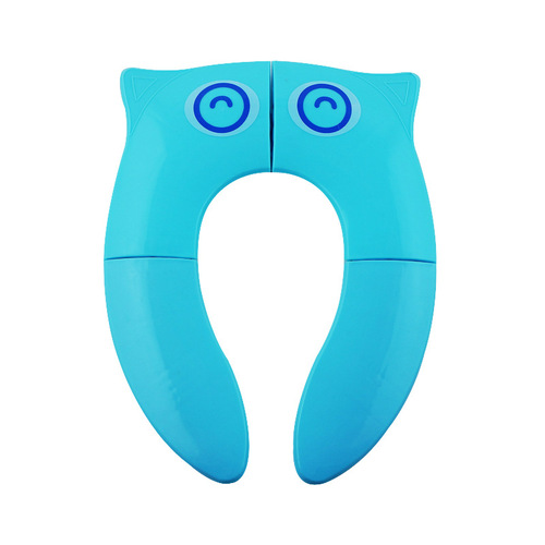 Children's toilet seat cross-border new product Owl style travel foldable portable children's toilet seat