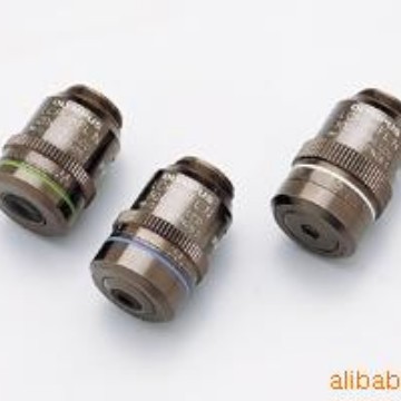 液晶长工作距离平场半复消色差透镜