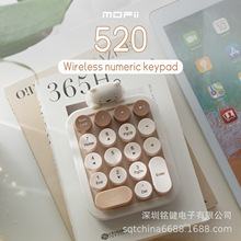 Mofi wireless numeric keyboard office mini cute leather case