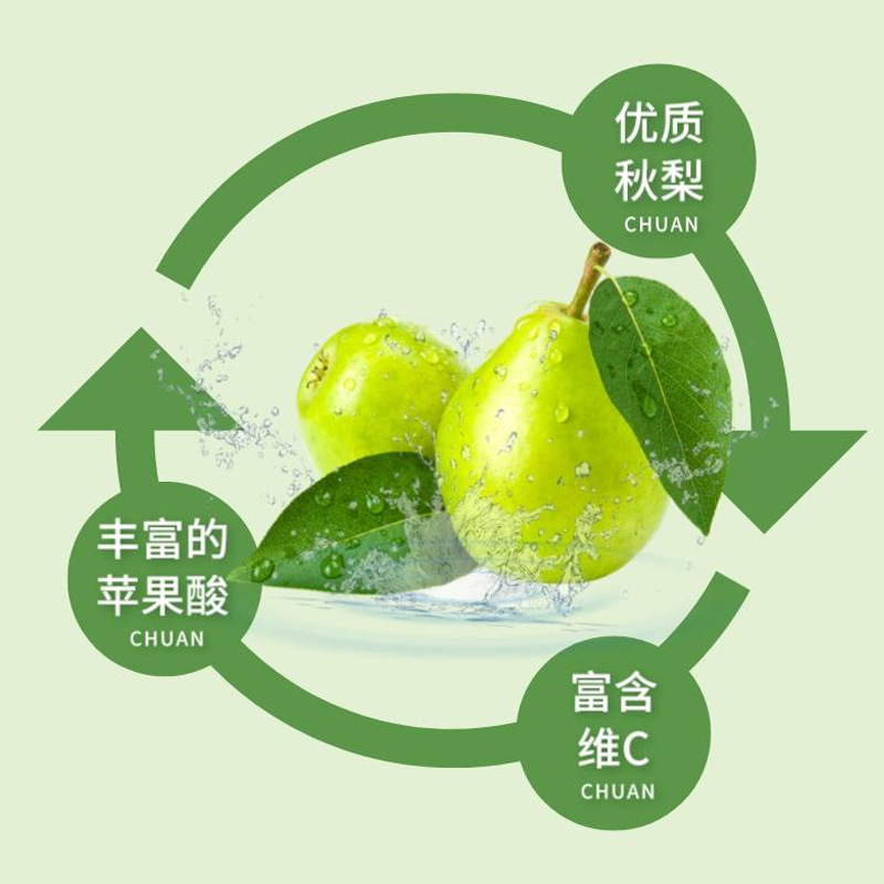 The same type of pears' honeycomb wholesale distribution, autumn pear honeycomb bucket, fresh pears, ancient method of cooking, a spoonful of pear honeycomb, pure pear honeycomb