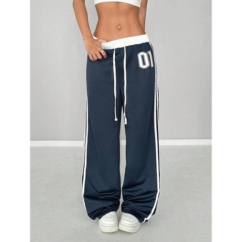 Bestselling women's casual fashion new loose trendy printed design versatile pants
