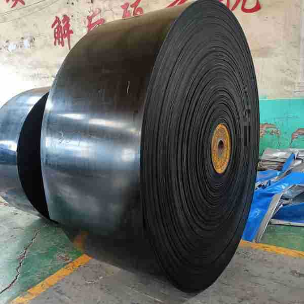 1米宽输送带批发 煤炭水泥石料运输带 NN150橡胶带5层6层工业皮带